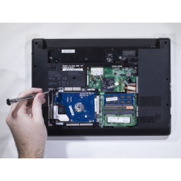 Замена жесткого диска ThinkPad Edge E31
